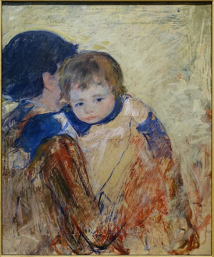 Mary Cassatt - Helene è irrequieta, Portland Museum of Art, Portland, Maine